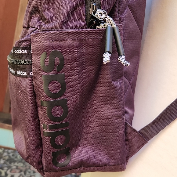 Adidas Men's/Women's Deep Purple Backpack - Picture 2 of 9
